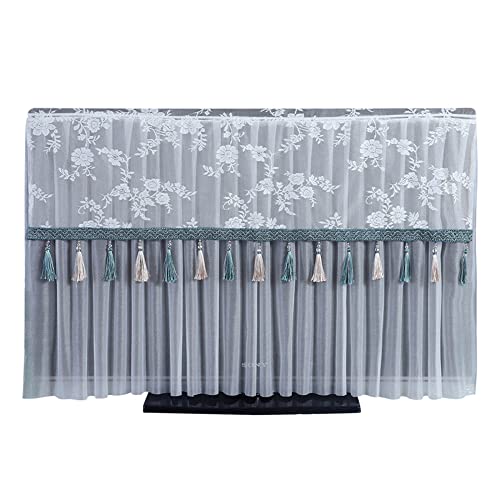 30-75-Zoll-TV-Abdeckung für LCD-LED, Staubdichter TV-Bildschirmschutz Innen Schlafzimmer Wohnzimmer Dekoration Staubschutz/Blue / 65inch Cover