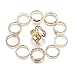 Produktbild Ogquaton Knöchelring Set Midi Ring Schmuck Geschenk Geeignet Für Frauen 12 Stück Set Golden Praktisch und Nützlich