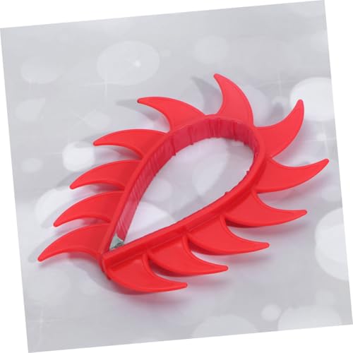 Calcomanías para casco de motocicleta color rojo 6