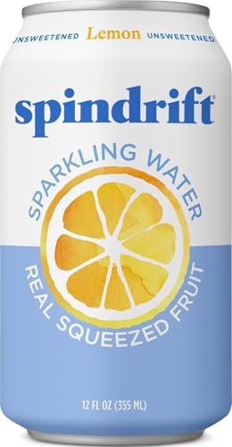 Image of Spindrift Sparkling Water, Lemon, 12 fl oz