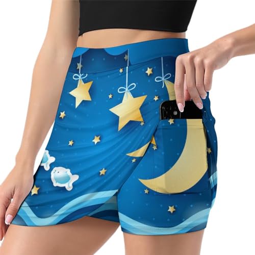 Mini jupe de course pour femme idéale pour le running matinal et les entraînements de fitness