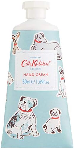 Cath Kidston Squiggle Dogs Everyday Moisturising Hand Cream | Enriched With Shea Butter | Made In The UK & Vegan Friendly | Travel Friendly Size | 50ml