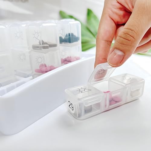 Amazon.co.jp: 31日スマイルピルケース ピルケース 薬ケース 薬整理箱 