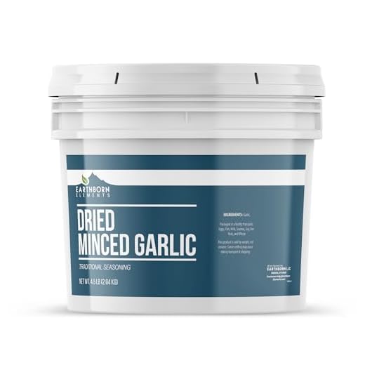 Earthborn Elements Dried Minced Garlic Bucket