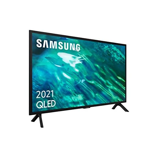 Samsung QLED 4K 2021 32Q50A - Smart TV de 32" con Resolución 4K UHD, HDR10+, Contrast Enhancer, OTS Lite, Multi View, Motion Xcelerator y Alexa Integrada.