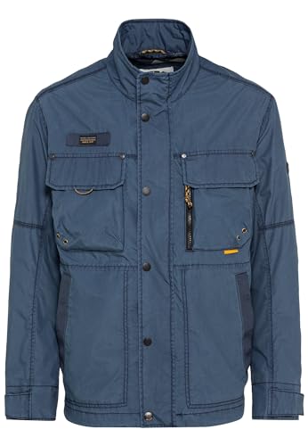 Preisvergleich Produktbild camel active Herren Leichter Blouson mit Stehkragen Blau menswear-56