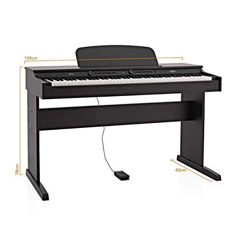 Pack avec Piano Numérique DP-6 par Gear4music et Tabouret - Les Beatles, Paul McCartney, John Lennon, RIngo Starr, George Harrison Pack avec Piano Numérique DP-6 par Gear4music et Tabouret – Image 6