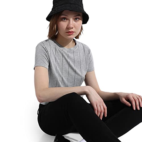 Image of Campus Sutra Women's Cotton Regular Tops