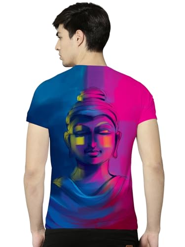 Image of STAND OUT All Over Printed Shiva, Krishna, Hanuman Hindu Gods T-Shirts