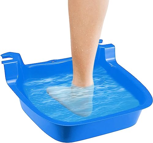CIYEEA Pool-FußBad, Pool-FußBadebecken, rutschfeste FußWaschbeckenwanne, FüR Oberirdisches SchwimmbadzubehöR, Waschen Sie Dem Betreten Eines Spas Ihre FüßE Und Schleifen Sie – Bild 4