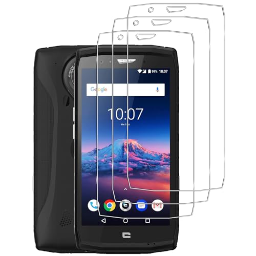 KELOLIN [3 pièces Verre Trempé Protection écran Pour Crosscall Trekker X4 9H Dureté, Installation Simple,sans Bulles, Anti Rayures, HD Protection Ecran...