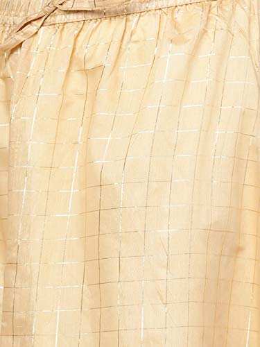 Image of ishin Womens Chanderi Silk Kurta Set