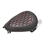 C.C. RIDER Driver Seat Chopper Solo Spring Motorcycle Seat Fit for Harley Dyna Street Bob Low Rider Super Glide 2007-2017