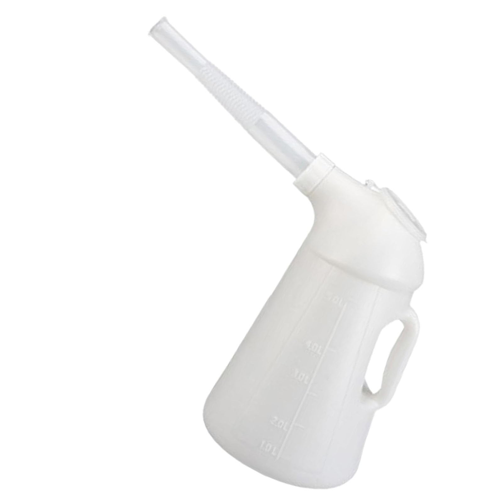 Apglsxy 5L Oil Container With Spout Oil Dispensing Bottles Measuring Container Tool Engine Dispenser Can Car Maintenance