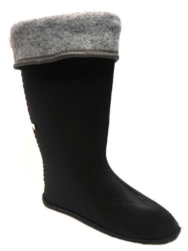LEMIGO leichte Eva Gummistiefel gefüttert Horse (38, Schwarz)