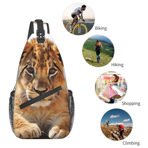 Mochila pequeña tipo bandolera para senderismo miniatura 6
