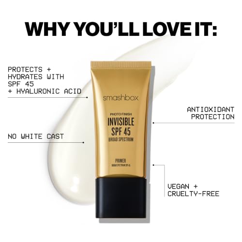 Image of Smashbox Photo Finish Primers | Face Primers for Makeup, Smooths Skin & Extends Makeup Wear | Hydrating, Pore-Minimizing & Mattifying Formulas