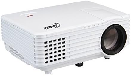 Taotaole Portable Multimedia Mini LCD LED Video Projector Home Entertainment Cinema Theater with USB VGA HDMI AV TV