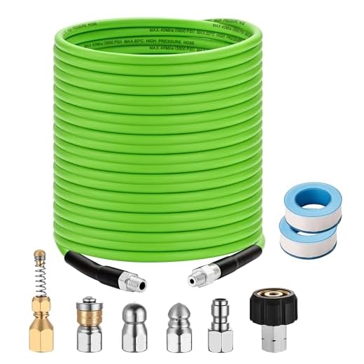 Selkie 50FT Pressure Washer Sewer Jetter Kit