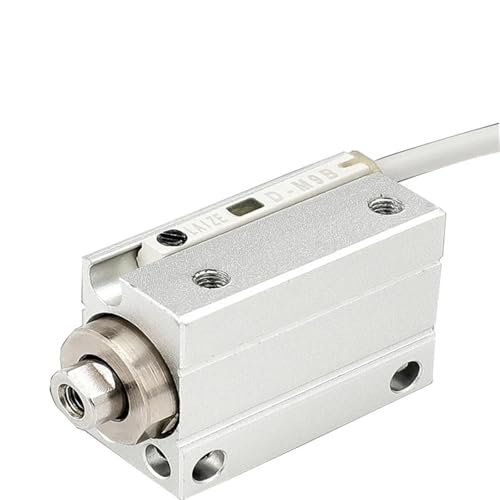Cilindro neumático CUJB de 8mm y doble efecto con carrera de 25mm para montaje libre 3