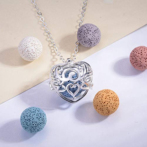 Collar Difusor de Aromas SILMOON para Mujer 7 Piedras miniatura 4