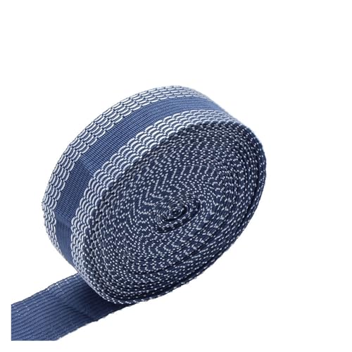 Cinta para dobladillos de pantalones Cinta autoadhesiva de 5M y 5 colores for dobladillo pantalones, cinta for, for vaqueros for reparación, for for tela for costura DIY(Blue)