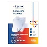 PLASTIDEA Pouches A4, Cristallo immagine