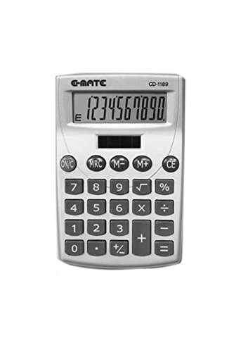 EMate CD-1189 Calculatrice grand écran