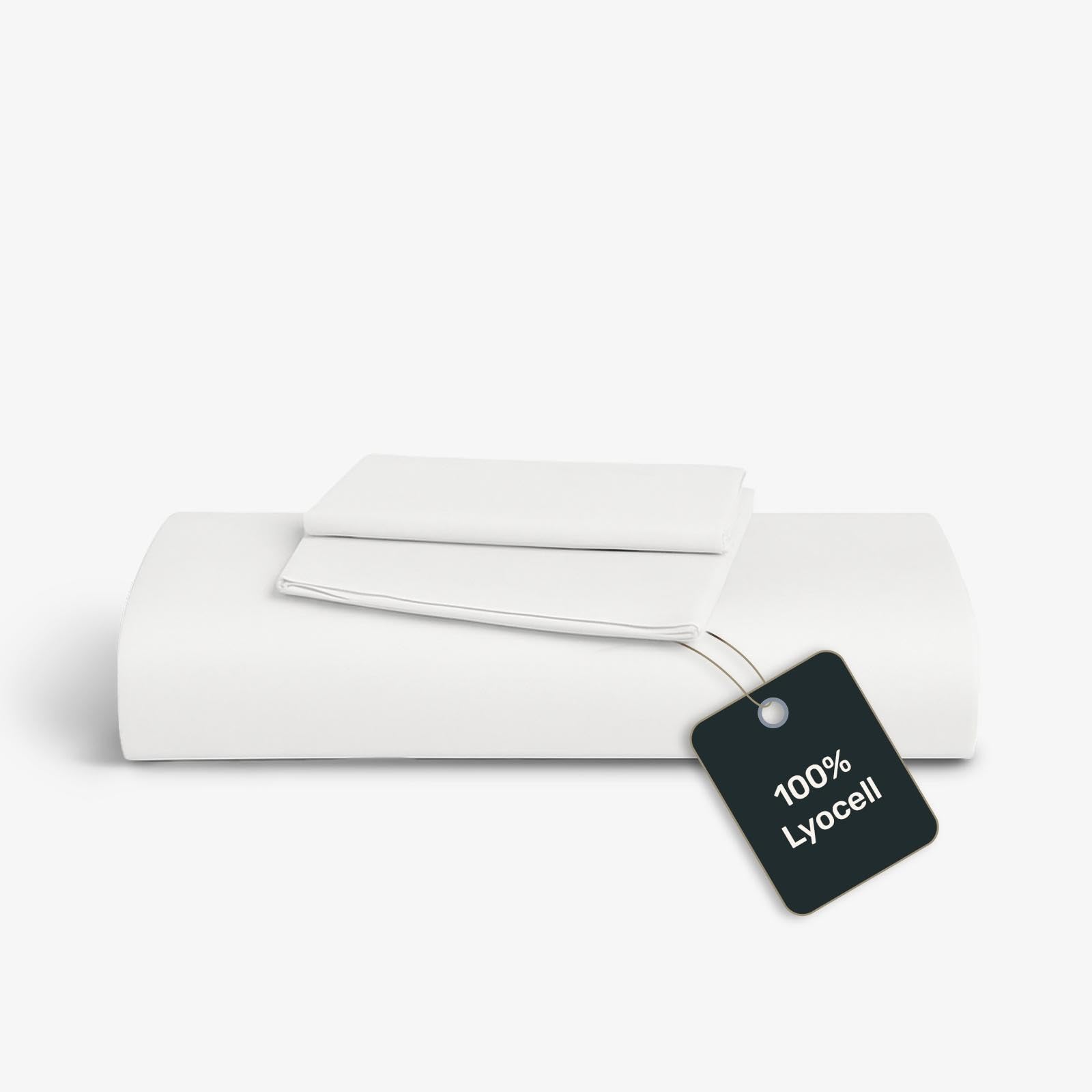 Twenty:three 100% Premium Eucalipto Set di biancheria da letto [1x] 155x220 + [1x] 80x80 cm rosa – morbidissimo e morbido – Set copripiumino con chiusura lampo e federa – Estate e inverno –