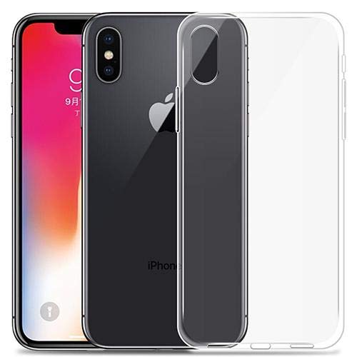 SAPU iPhone X transparent case cover protective shell slim soft TPU ultra-thin silicone case