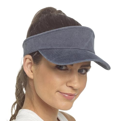 Casquette visière marine A2Z en coton réglable pour vos activités et sports d'été