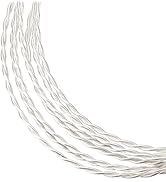 BENECREAT 2 Pezzi Connettori A Gancio In Argento 925 Per Gioielli – 18,4x5,2 Mm – Pinch Bails – Ricambi Per Creazioni Fai Da Te