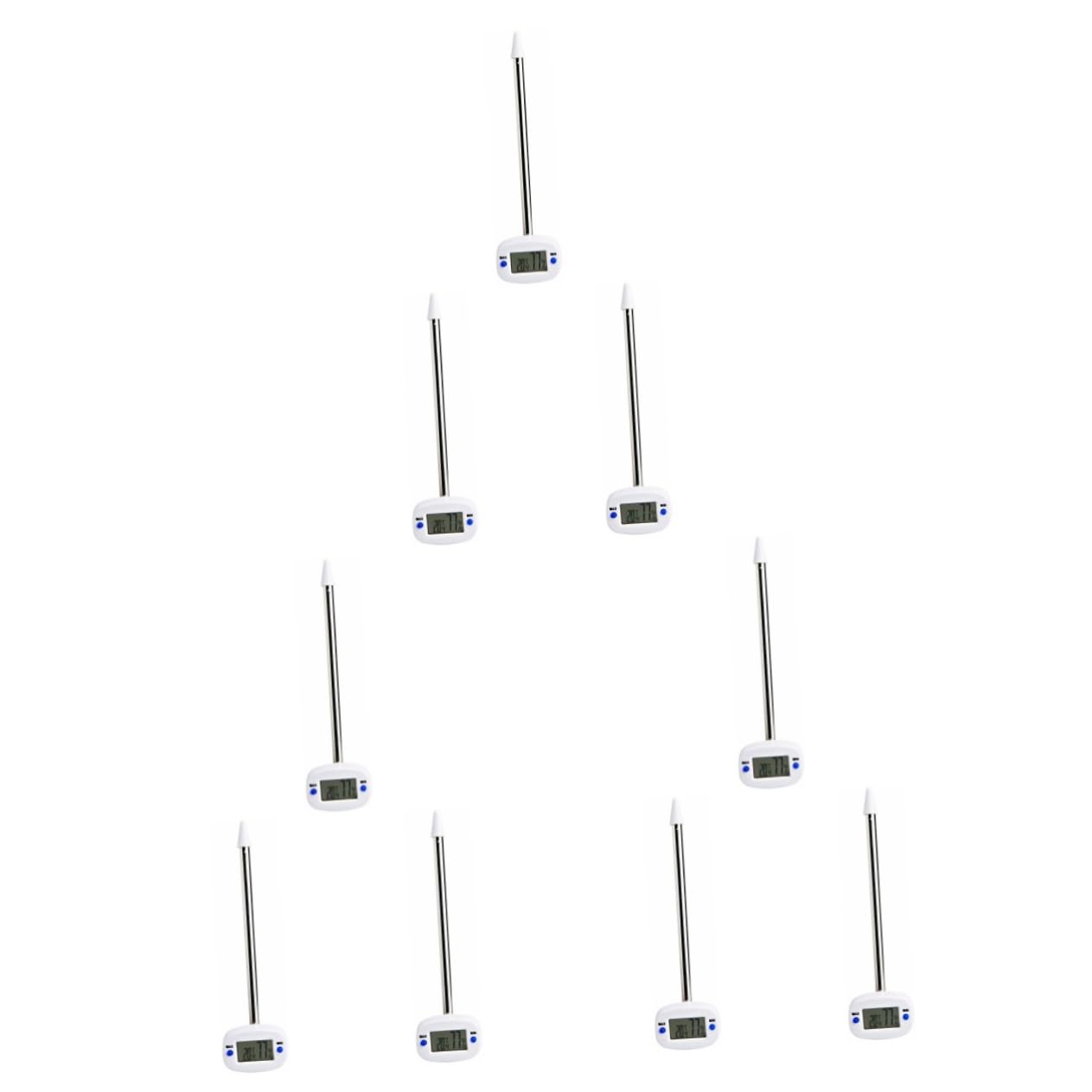 Sosoport 3pièces Thermomètre De Sol avec Testeur Humidité Température Outil De Jardinage Pratique pour Culture Saine Design Portable Et Léger avec Allongée
