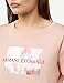 Armani Exchange Women's Crew Neck Reg Fit Secret Garden Logo Tee, Lady, Large