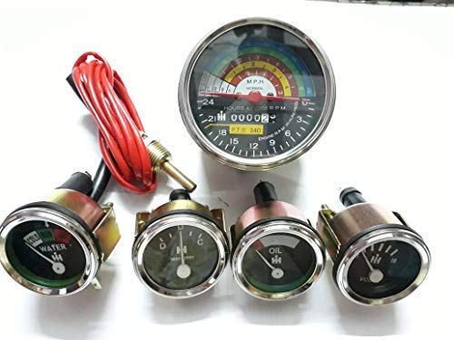 Tacómetro 2200 rpm para puesta a punto y mantenimiento de tractores IH