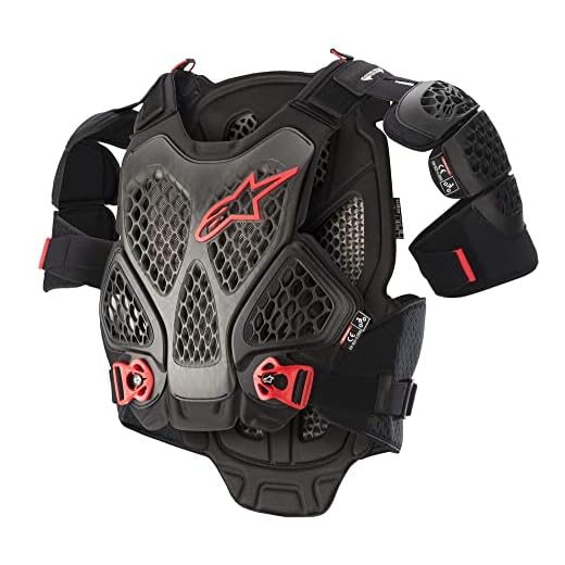 Alpinestars Unisex-Adult A-6 Chest Protector (Multi, One Size)