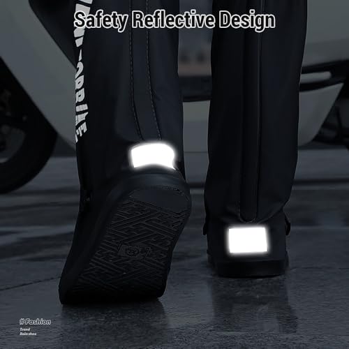 Namolit A sapata impermeável do PVC do tubo alto cobre a capa reutilizável da sapata da bota de chuv