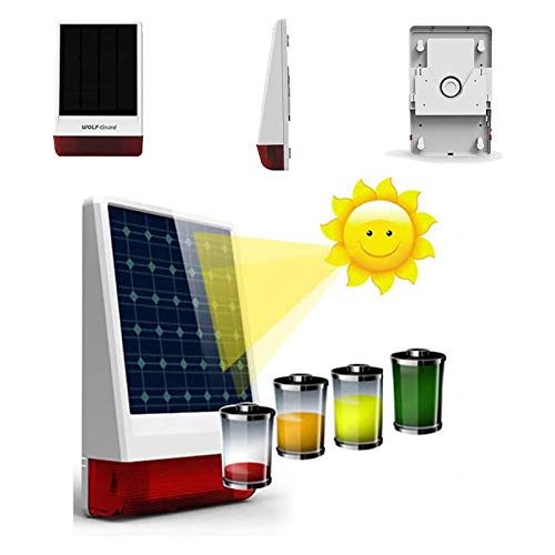 Wolf-Guard GSM Alarmanlage für Zuhause, 433 MHz Solar-Sirene mit Anti-Haustier-Bewegungsmelder und Fernbedienung, App-Steuerung – Bild 7