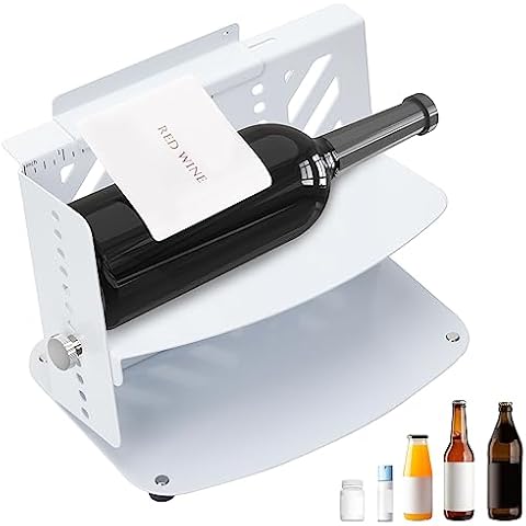Bottle Labeling Machine - Label Applicator Machine for Cylindrical Containers with Adjustable Size,an Indispensable Labeling Wizard for Candle Manufacturers,Small Business Owners,and Entrepreneurs Cover