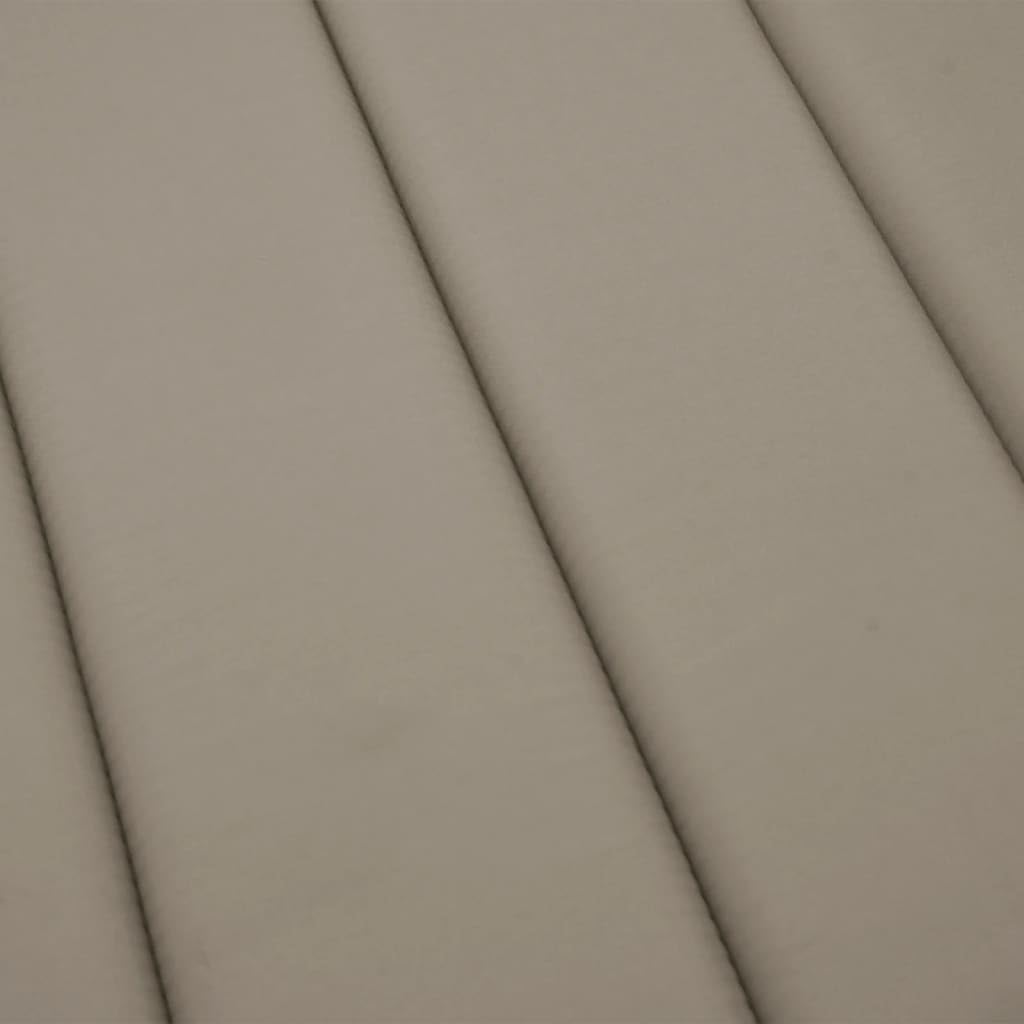 Revera Cuscino per Lettino Prendisole Talpa 200x60x3 cm in Tessuto