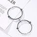 Produktbild S925 Sterling Silber Paar Magnet Hand Seil Männer Und Frauen Mode Einfache Design Armband 925 Silber Magnet (Paar)