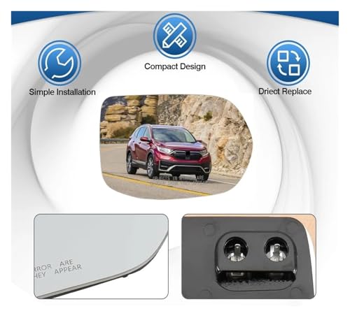 Rétroviseur brisé solution miroir chauffant Honda CRV 2017-2022 US gauche - 5