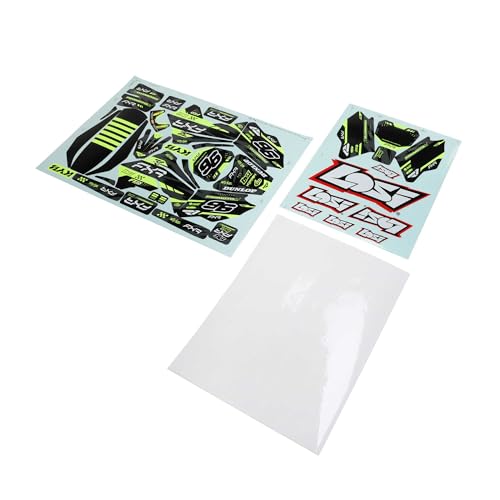 Graphismes Losi Supermoto FXR de haute précision pour carrosserie PM-SM/MX LOS-2286