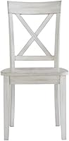 Vista 4 de Boraam Jamestown Dining Chair, Set of 2, Antique White