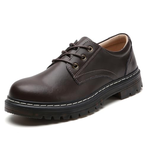 Women's Oxfords Lace Up Business Formal Dress Shoes Platform Oxford Shoes Slip Resistant Service Boots for Women Ladies Grils
