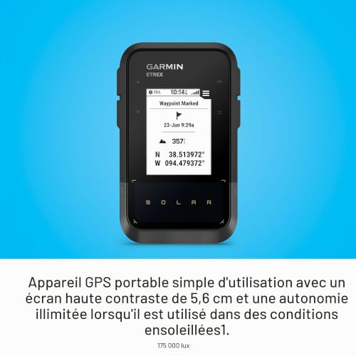 GPS portable de navigation GARMIN Etrex SE 2 2 gnss Bluetooth - vue 10