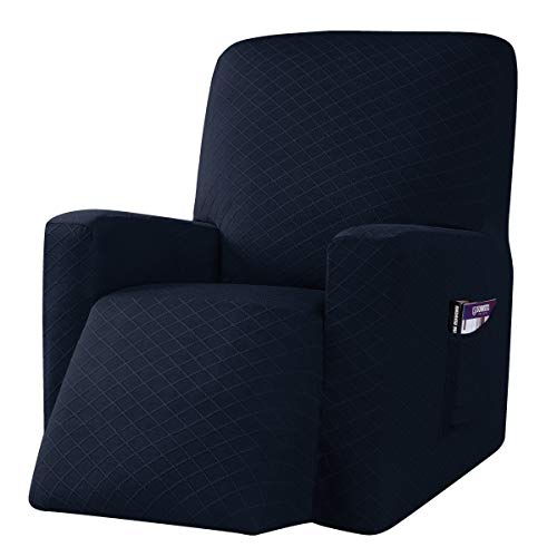 subrtex Recliner Chair Slipcover Stretch Lazy Boy Leather Furniture Protector Rocker Sofa Cover