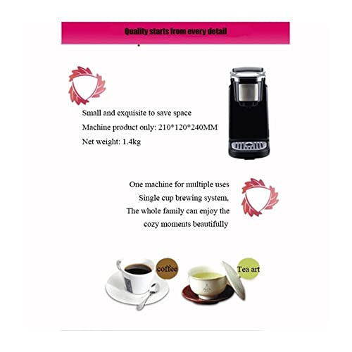 WJYZYHM Kaffee-Pod-Maschinen, automatische Kaffeemaschine Automatische Milch-Tee-heiße Getränkemaschine kommerzielle All… – Bild 6