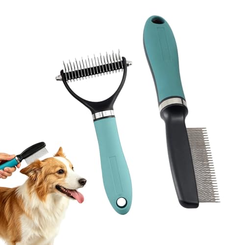 Brosse pour chien anti-perte de poils et chat avec ensemble toilettage