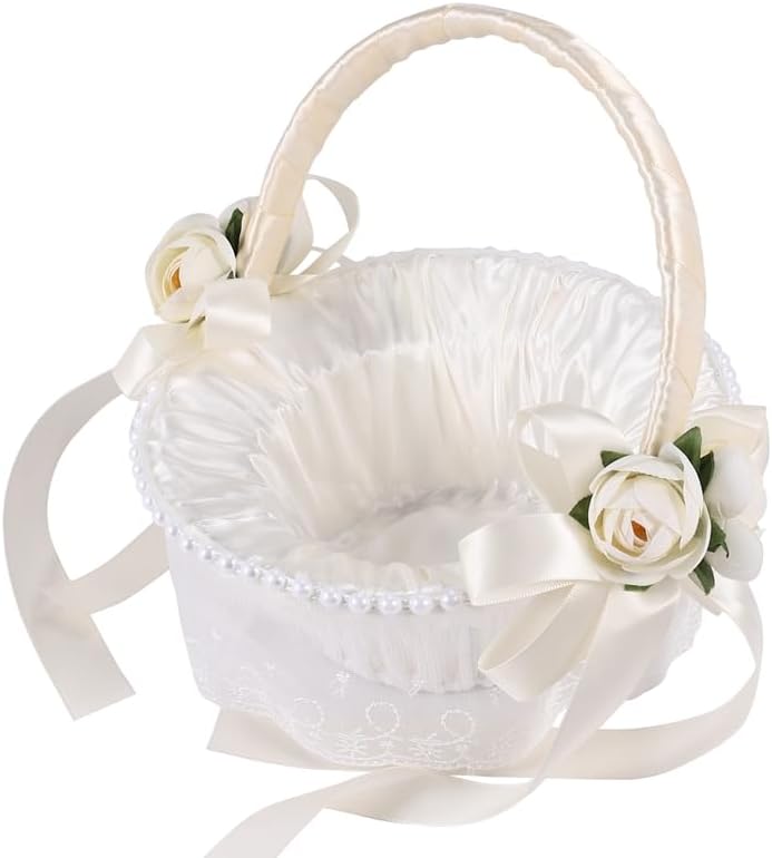 Bzocio elegáns virágkosár esküvőre és dekorációhoz